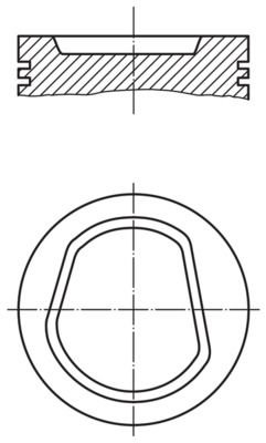 Поршень MAHLE 0304200