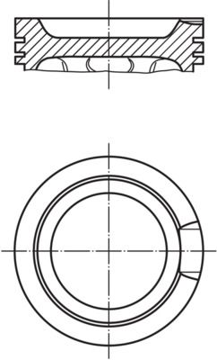 Поршень MAHLE 0331601