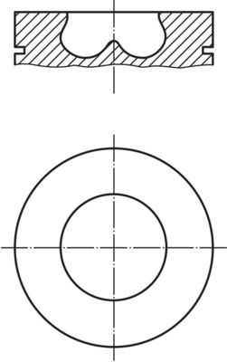 Поршень MAHLE 033PI00102000