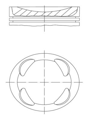 Поршень MAHLE 081PI00104002