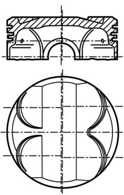 Поршень MAHLE 081PI00111000