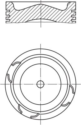 Поршень MAHLE 2136800