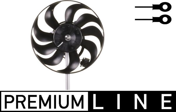 Вентилятор, конденсатор кондиционера MAHLE ACF1000P
