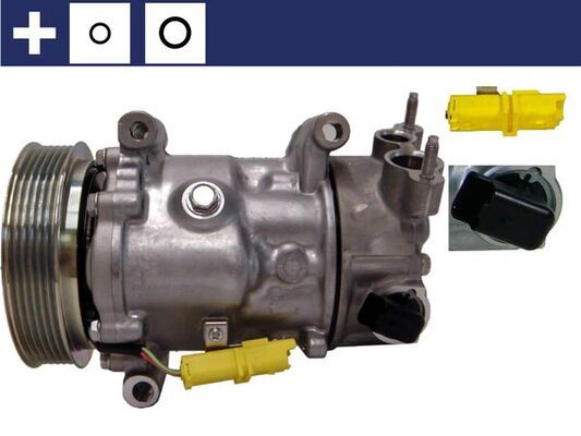 Компрессор, кондиционер MAHLE ACP14000S