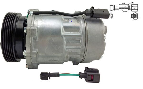 Компрессор, кондиционер MAHLE ACP191000S