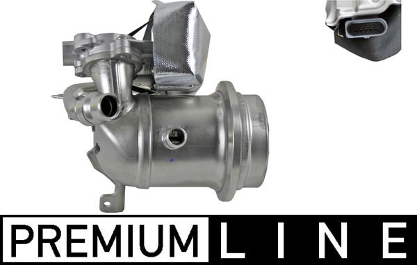 Радиатор, рециркуляция ОГ MAHLE CE1000P