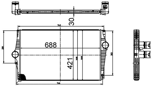 Интеркулер MAHLE CI520000S