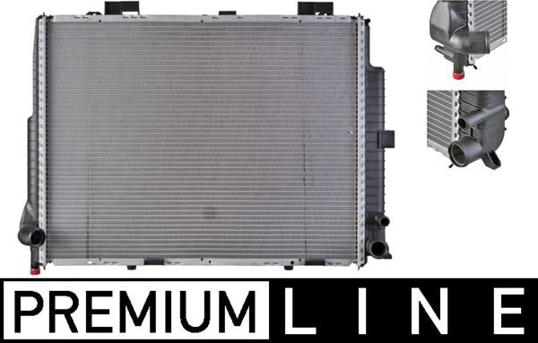 Радиатор, охлаждение двигателя MAHLE CR289000P