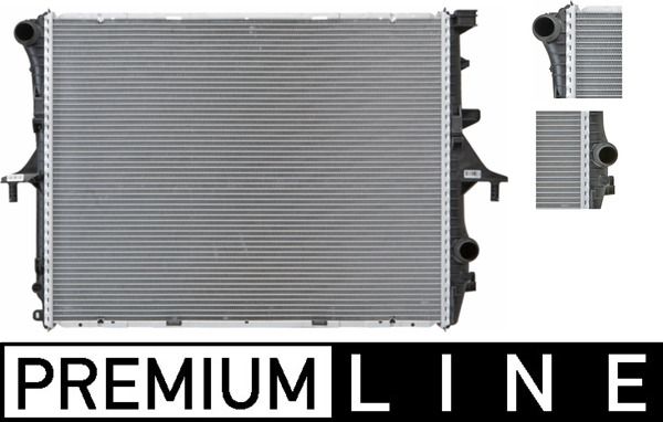 Радиатор, охлаждение двигателя MAHLE CR571000P