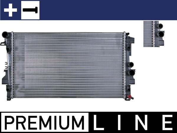 Радиатор, охлаждение двигателя MAHLE CR608000P