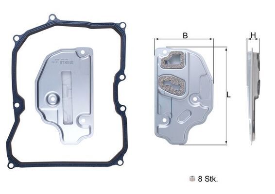 Гидрофильтр, автоматическая коробка передач MAHLE HX150KIT