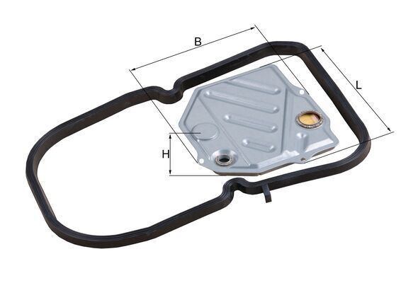 Гидрофильтр, автоматическая коробка передач MAHLE HX46D2