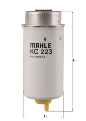 Топливный фильтр MAHLE KC223