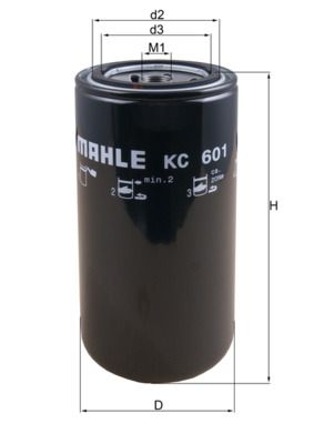 Топливный фильтр MAHLE KC601