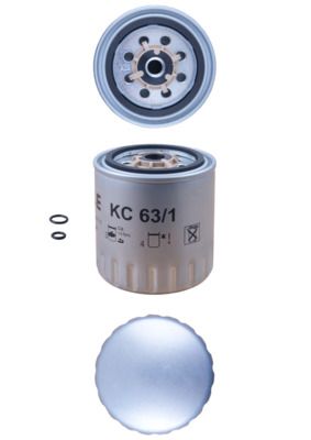 Топливный фильтр MAHLE KC631D