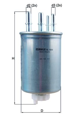 Топливный фильтр MAHLE KL1044