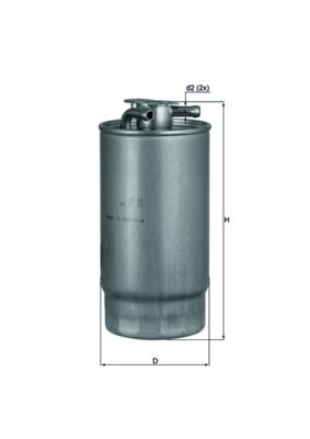 Топливный фильтр MAHLE KL1601