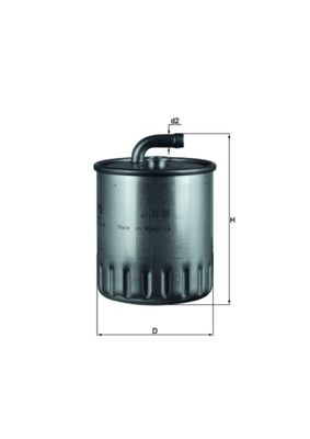 Топливный фильтр MAHLE KL179
