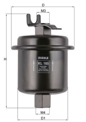 Топливный фильтр MAHLE KL185