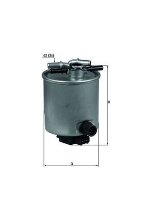 Топливный фильтр MAHLE KL44014