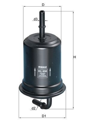 Топливный фильтр MAHLE KL456