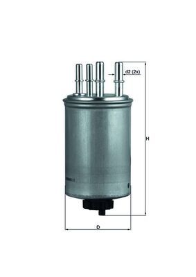 Топливный фильтр MAHLE KL506