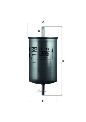 Топливный фильтр MAHLE KL85