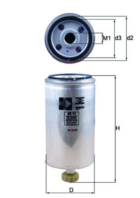 Топливный фильтр MAHLE KS11