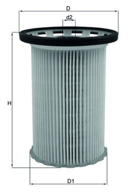 Топливный фильтр MAHLE KX341
