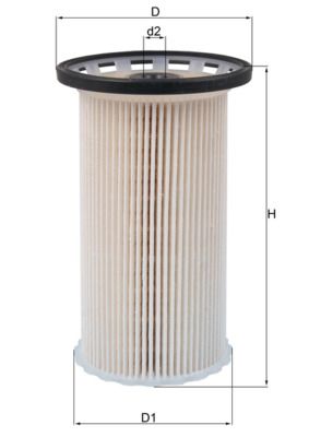 Топливный фильтр MAHLE KX386