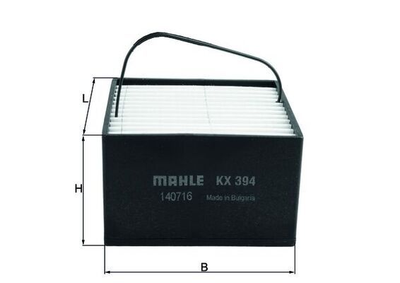 Топливный фильтр MAHLE KX394