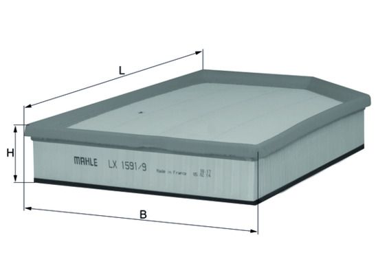 Воздушный фильтр MAHLE LX15919