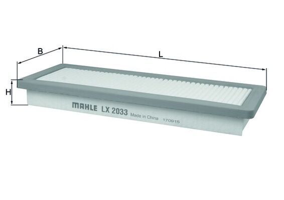 Воздушный фильтр MAHLE LX2033