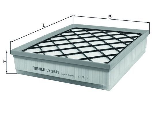 Воздушный фильтр MAHLE LX2641