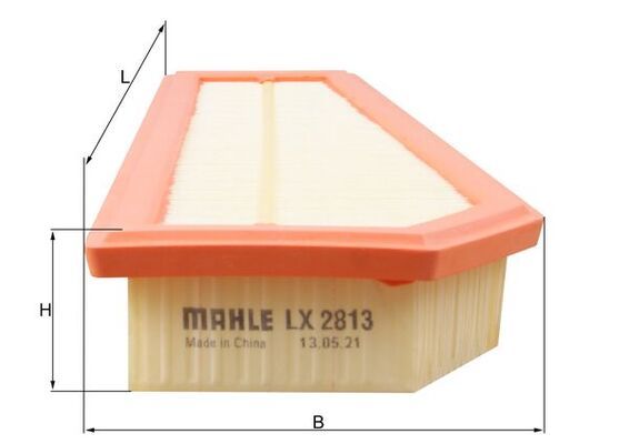 Воздушный фильтр MAHLE LX2813