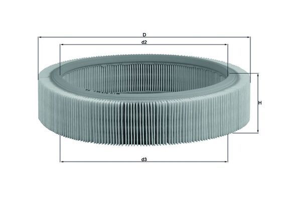 Воздушный фильтр MAHLE LX317
