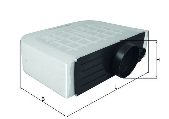 Воздушный фильтр MAHLE LX32336