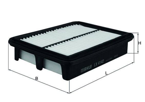 Воздушный фильтр MAHLE LX4142