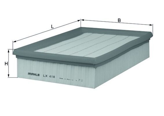 Воздушный фильтр MAHLE LX418