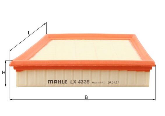 Воздушный фильтр MAHLE LX4335