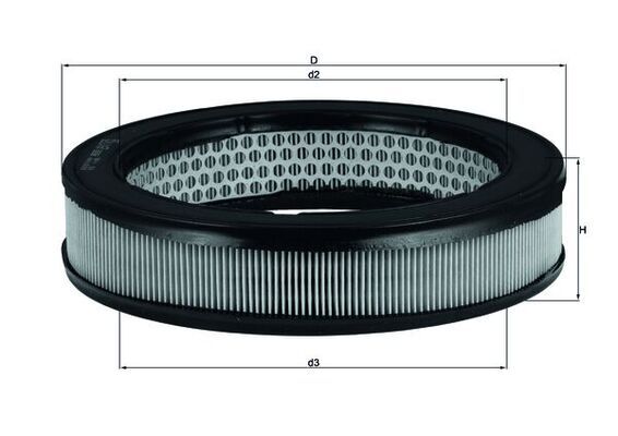 Воздушный фильтр MAHLE LX67