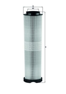 Воздушный фильтр MAHLE LX8164