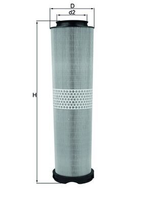 Воздушный фильтр MAHLE LX8166