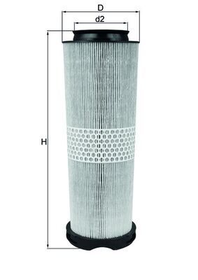 Воздушный фильтр MAHLE LX943