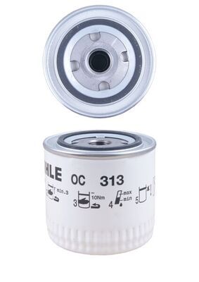 Масляный фильтр MAHLE OC313