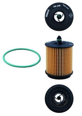 Масляный фильтр MAHLE OX258D