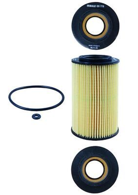 Масляный фильтр MAHLE OX773D