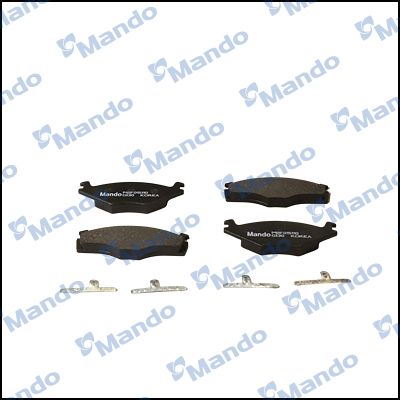 Комплект тормозных колодок, дисковый тормоз MANDO MBF015110