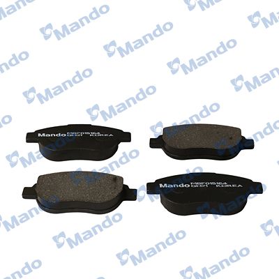 Комплект тормозных колодок, дисковый тормоз MANDO MBF015164