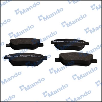Комплект тормозных колодок, дисковый тормоз MANDO MBF015169